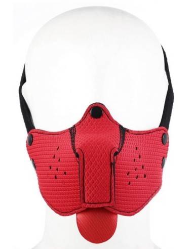 Museau + Langue Néoprène Puppy Rouge