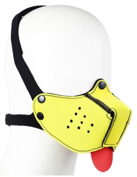 Museau + Langue Néoprène Puppy Jaune Museau + Langue Néoprène Puppy Jaune