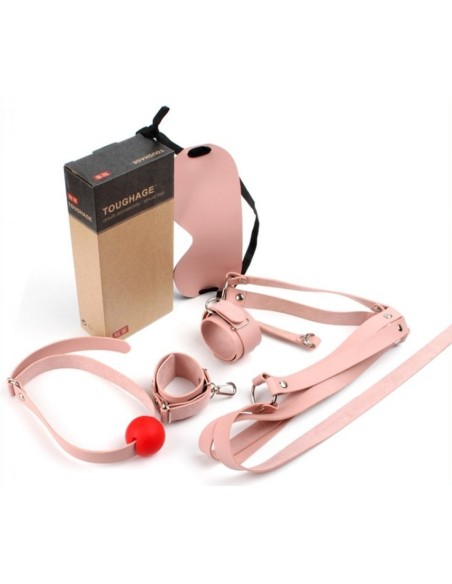 Kit d'Initiation BDSM Obedience 4 Pièces Rose Kit d'Initiation BDSM Obedience 4 Pièces Rose