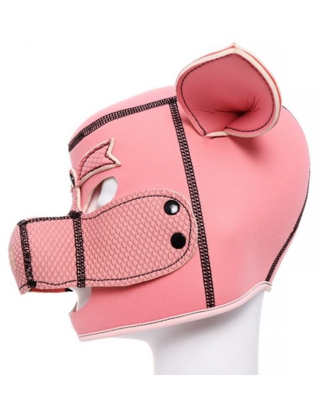 Cagoule Tête de cochon Pig Hood Rose Cagoule Tête de cochon Pig Hood Rose