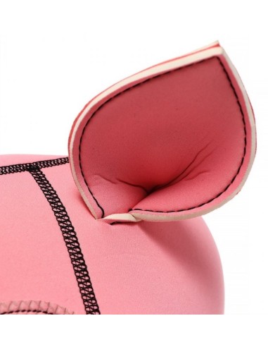 Cagoule Tête de cochon Pig Hood Rose
