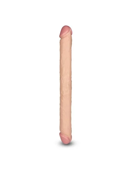 Double Dildo Realistic Slim 44 x 4.5cm