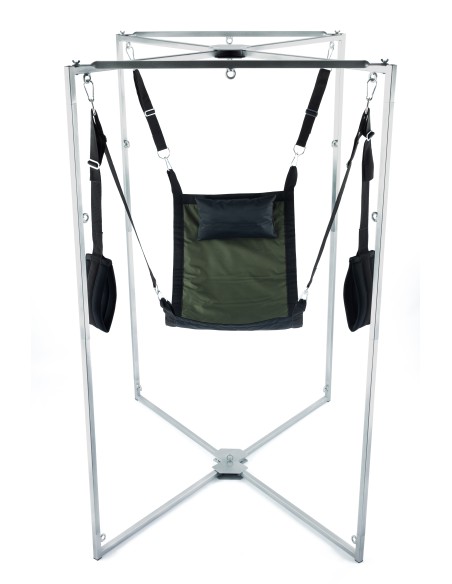 Kit Sling Tissu Carré Kaki-Noir Armature Grise Kit Sling Tissu Carré Kaki-Noir Armature Grise