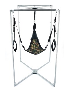 Kit Sling Tissu Triangle Camouflage Armature Grise
