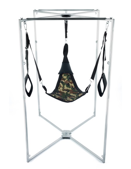 Kit Sling Tissu Triangle Camouflage Armature Grise Kit Sling Tissu Triangle Camouflage Armature Grise
