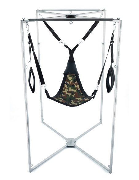 Kit Sling Tissu Triangle Camouflage Armature Grise Kit Sling Tissu Triangle Camouflage Armature Grise