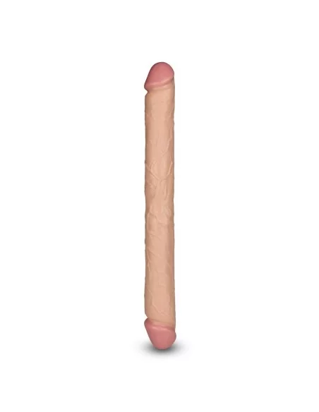 Double Dildo Realistic Slim 44 x 4.5cm