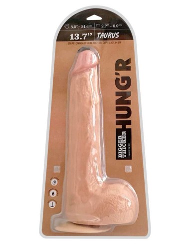 Gode Taurus Hungr 28 x 7cm