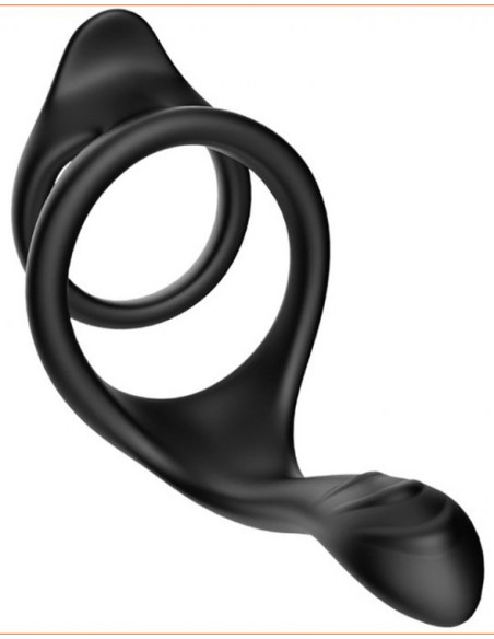 Cockring Double Stim Silicone Cockring Double Stim Silicone