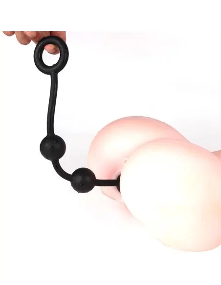 Boules anales en silicone QUARTY M 35 x 4cm - Chapelets - 2