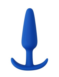 Plug Slim Butt 7.5 x 2cm Bleu