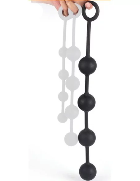 Boules anales en silicone Quarty L 45 x 5cm