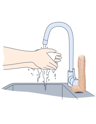 Savon pénis avec sperme Dicky Chair