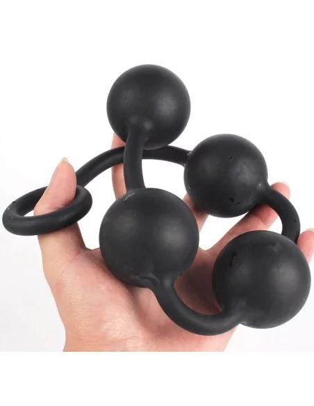 Boules anales en silicone Quarty L 45 x 5cm
