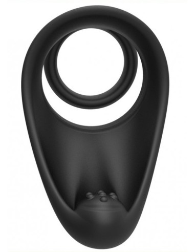 Double Cockring Dual On Silicone