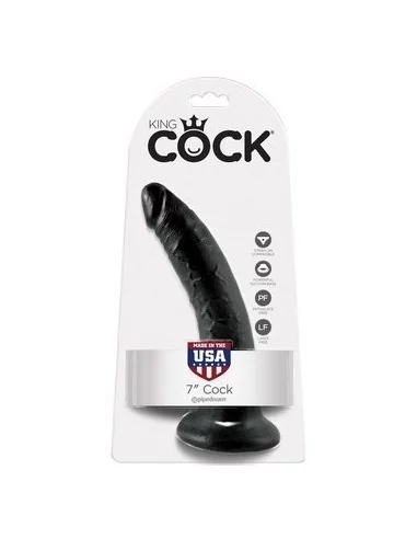 King Cock 18 x 4 cm Noir