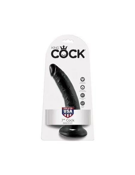 King Cock 18 x 4 cm Noir King Cock 18 x 4 cm Noir