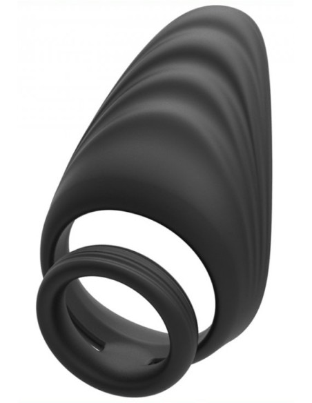 Double Cockring Dual On Silicone Double Cockring Dual On Silicone
