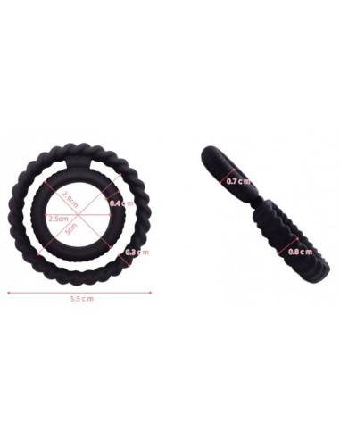 Double Cockring Dual Ring