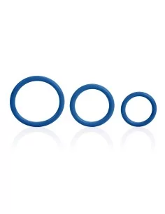 Cockrings Tri-Rings Bleus
