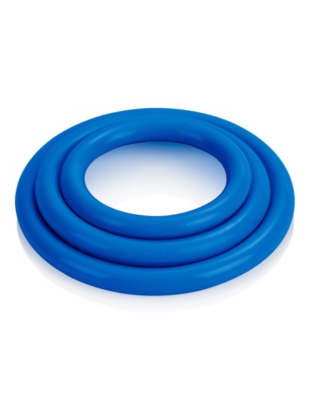 Cockrings Tri-Rings Bleus