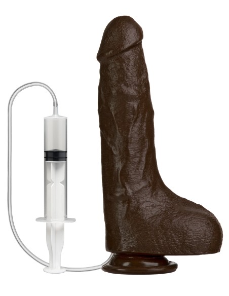 Gode éjaculateur Bust It 15 x 5.5cm Noir