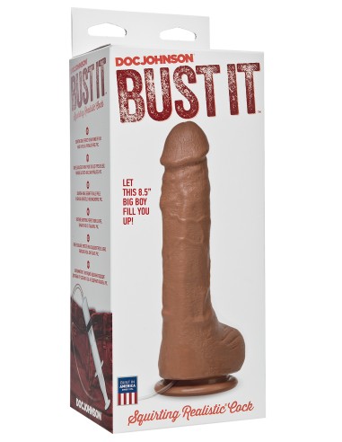 Gode éjaculateur Bust It 15 x 5.5cm Beur - Godes Ejaculateurs - 5