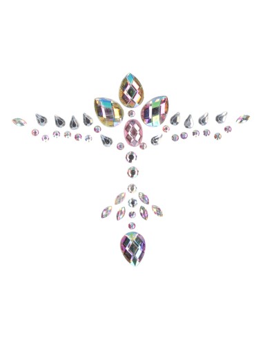 Strass autocollants pour décolleté Dazzling Bling