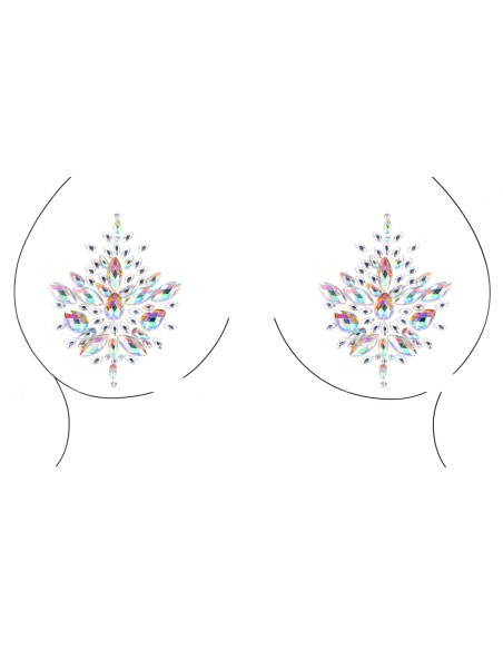Strass autocollants tétons Dazzling Nipple Bling