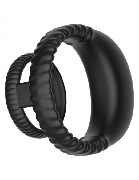 Double Cockring Vibrant Janus