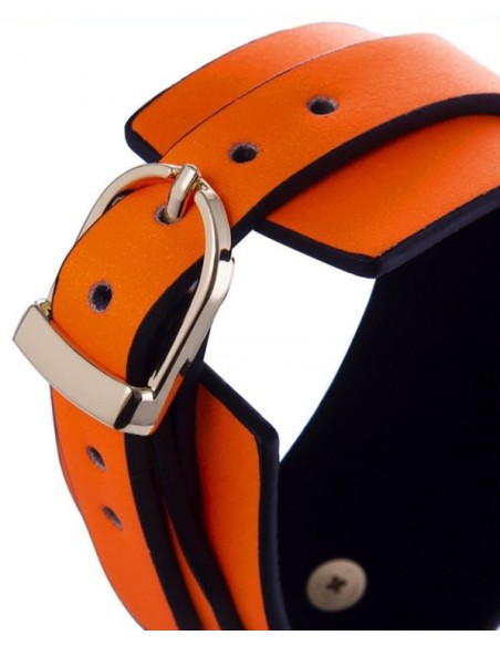 Menottes de poignets Phosphorescentes Luminous Orange Menottes de poignets Phosphorescentes Luminous Orange