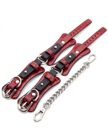 Kit BDSM 7 Pièces Caïman Rouge Kit BDSM 7 Pièces Caïman Rouge