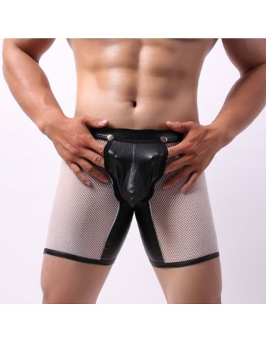 Bottomless Long OPEN IT Blanc