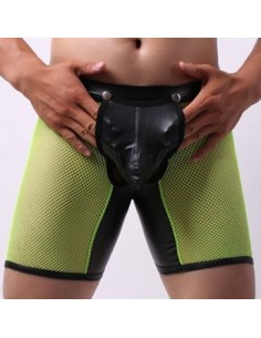 Bottomless Long OPEN IT Jaune Neon