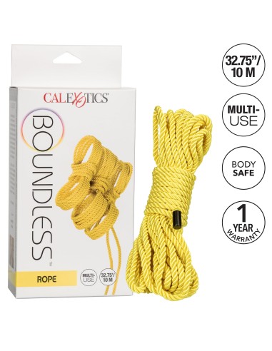 Corde de bondage Boundless 10m Jaune
