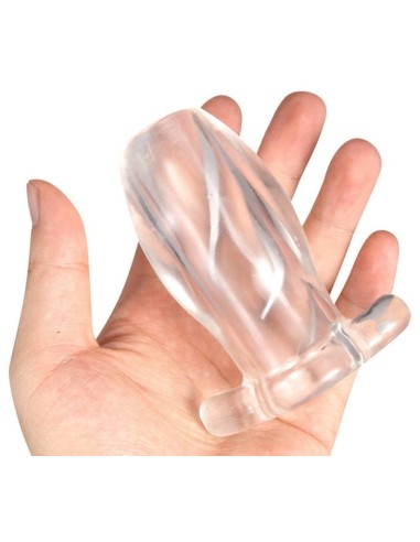 Plug Tunnel Anal Nymbus Transparent 8.5 x 4.7cm