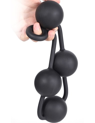Boules anales en silicone Quarty XL 52 x 6cm