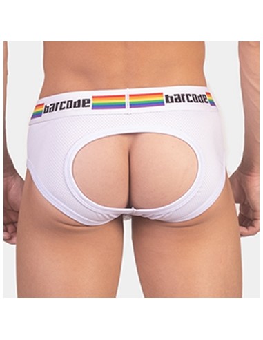 Backless PRIDE Blanc