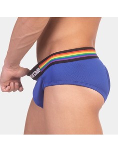 Backless PRIDE Bleu