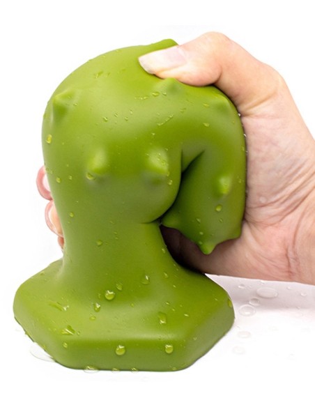 Plug silicone Monster Spike S 8 x 3.5cm Vert