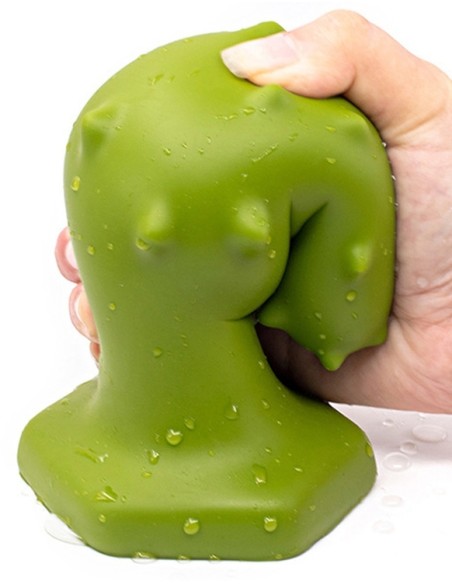Plug silicone Monster Spike L 14 x 5.5cm Vert Plug silicone Monster Spike L 14 x 5.5cm Vert