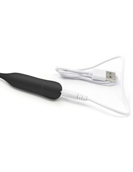 Tige d'urètre vibrante silicone Tigly 35cm - Diamètre 5mm Tige d'urètre vibrante silicone Tigly 35cm - Diamètre 5mm