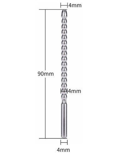 Mini Tige d'urètre 6.5cm - Diamètre 4mm