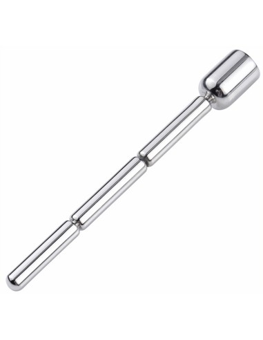 Bijou d'urètre Thin Diamond 6cm - Diamètre 4mm Bleu