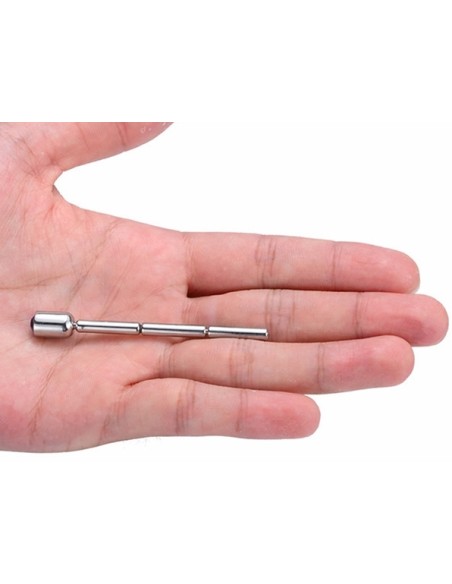 Bijou d'urètre Thin Diamond 6cm - Diamètre 4mm Bleu