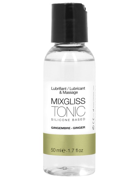 Lubrifiant Silicone MixGliss Tonic - Gingembre 50ml Lubrifiant Silicone MixGliss Tonic - Gingembre 50ml