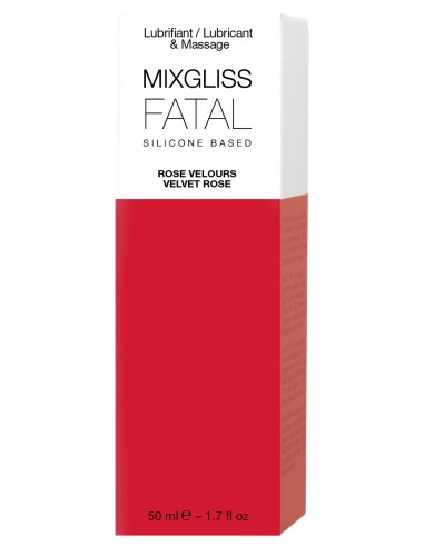 Lubrifiant silicone MixGliss Fatal - Rose Velours 50ml