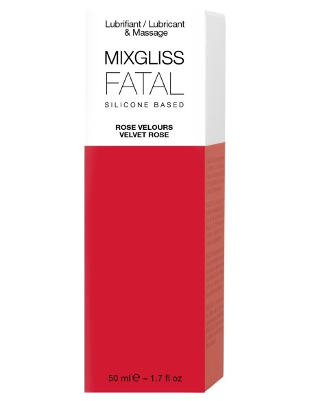 Lubrifiant silicone MixGliss Fatal - Rose Velours 50ml