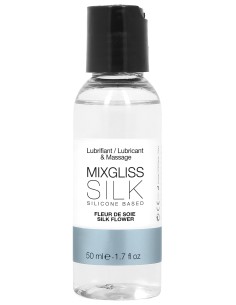 Lubrifiant silicone MixGliss Silk - Fleur de soie 50ml