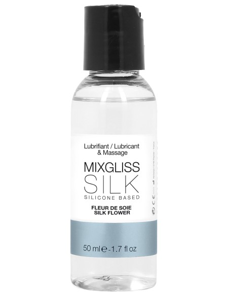 Lubrifiant silicone MixGliss Silk - Fleur de soie 50ml Lubrifiant silicone MixGliss Silk - Fleur de soie 50ml